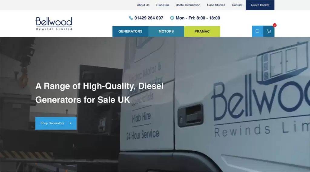 Bellwood Rewinds Website