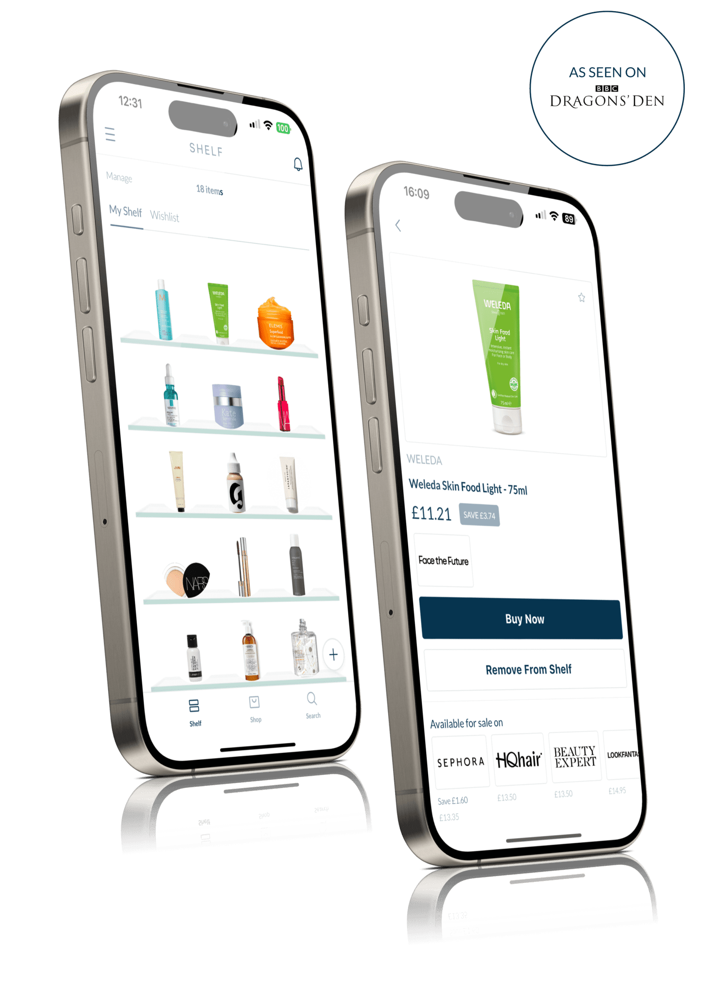 Skin App Mockup