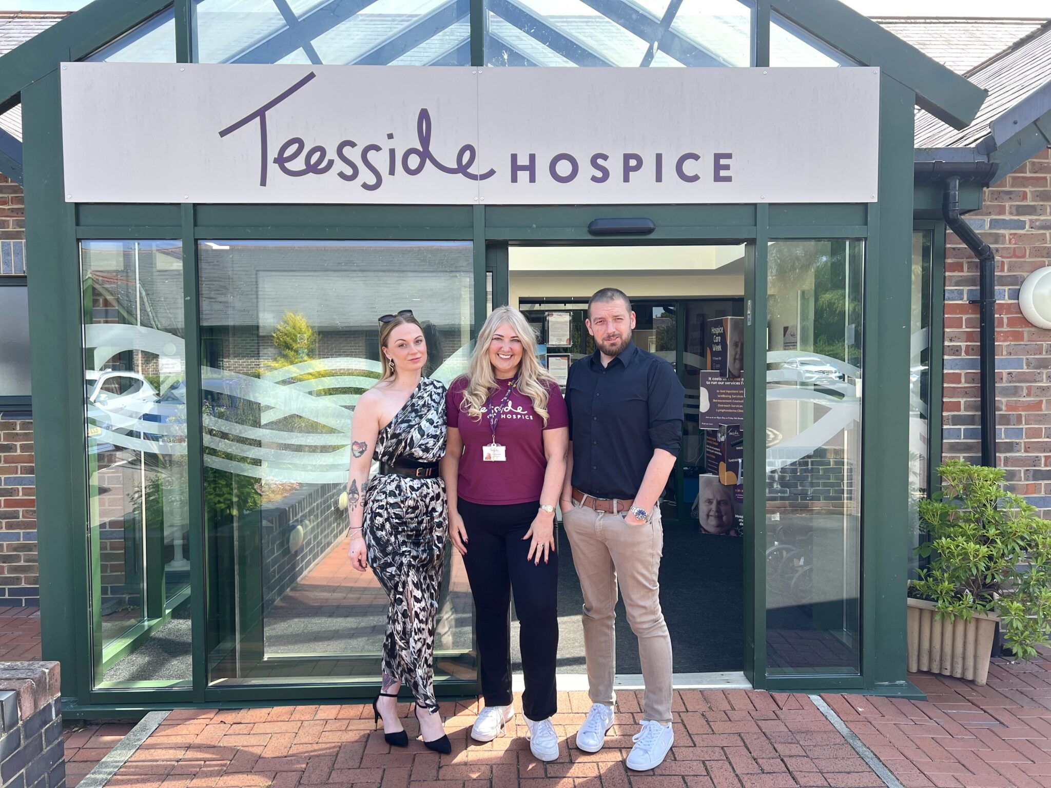 Outrank Sponsors Tees Hospice