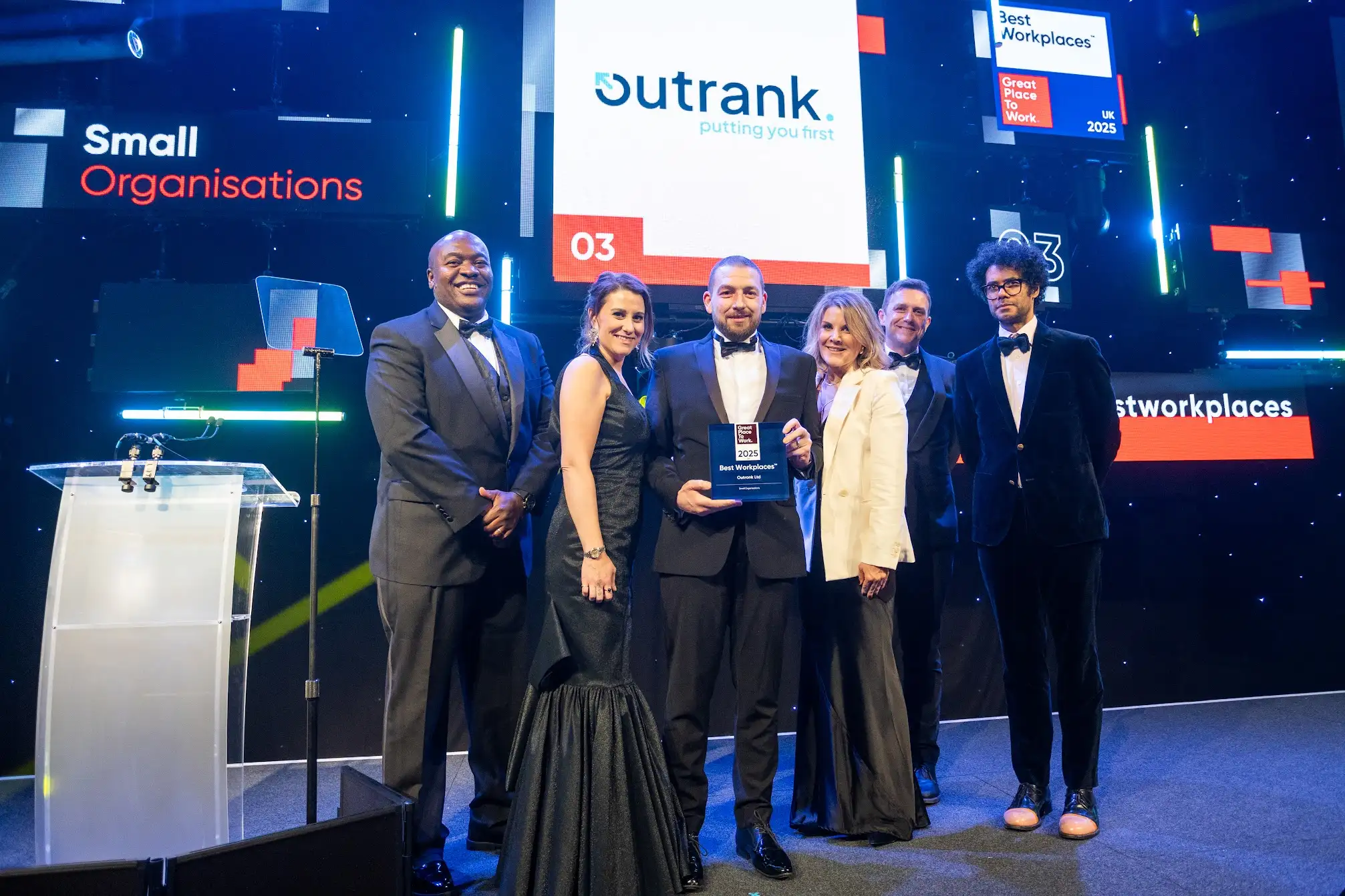outrank awards and accreditations