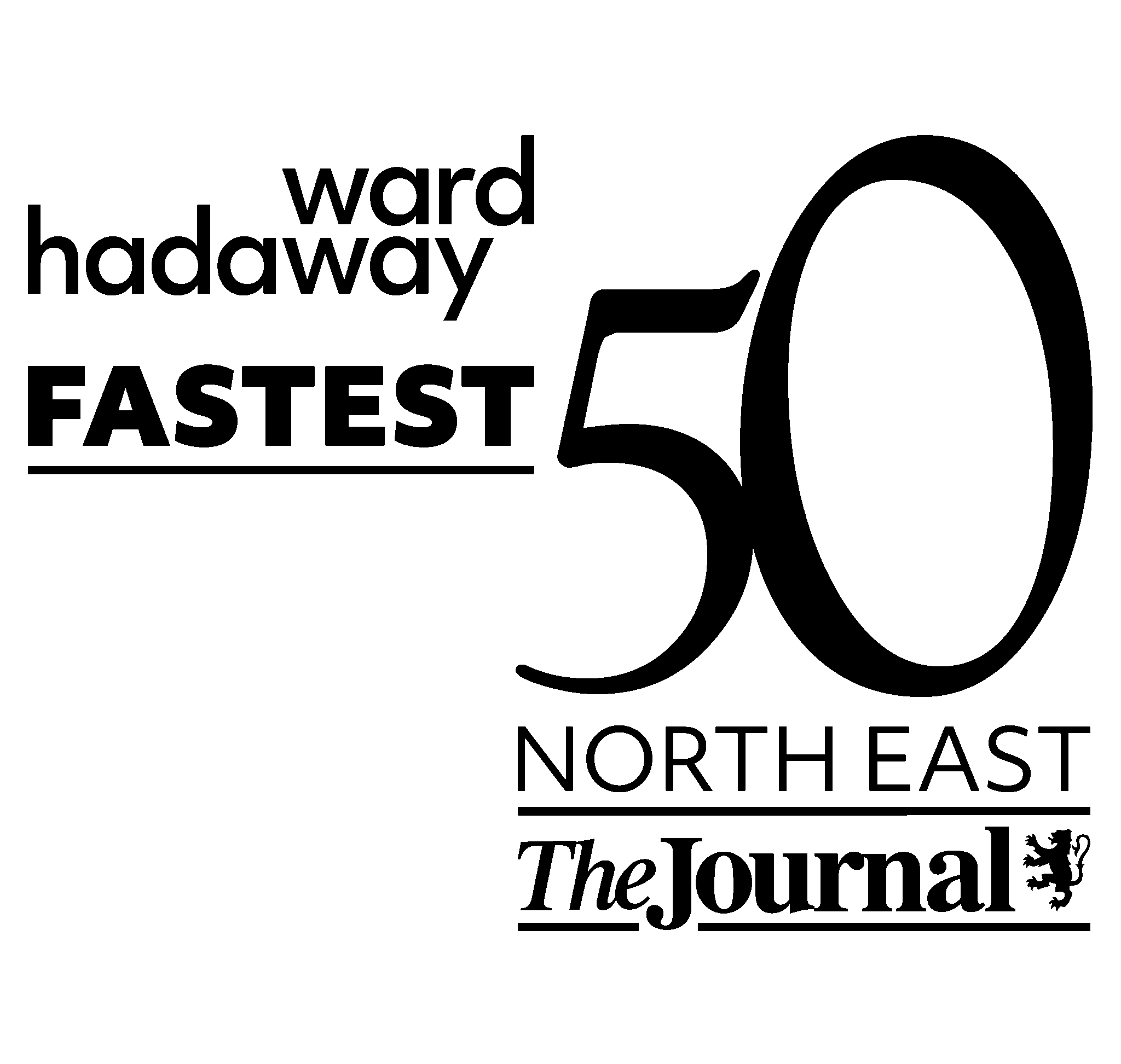 Fastest-50-North-East-2025-black-logo