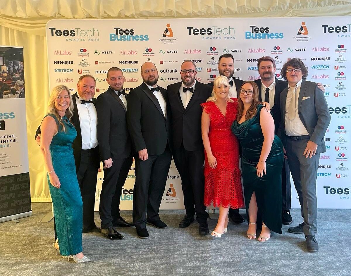 Outrank Shortlisted for Tech Business of the Year! 3 Tees Tech 25 e1776169218650