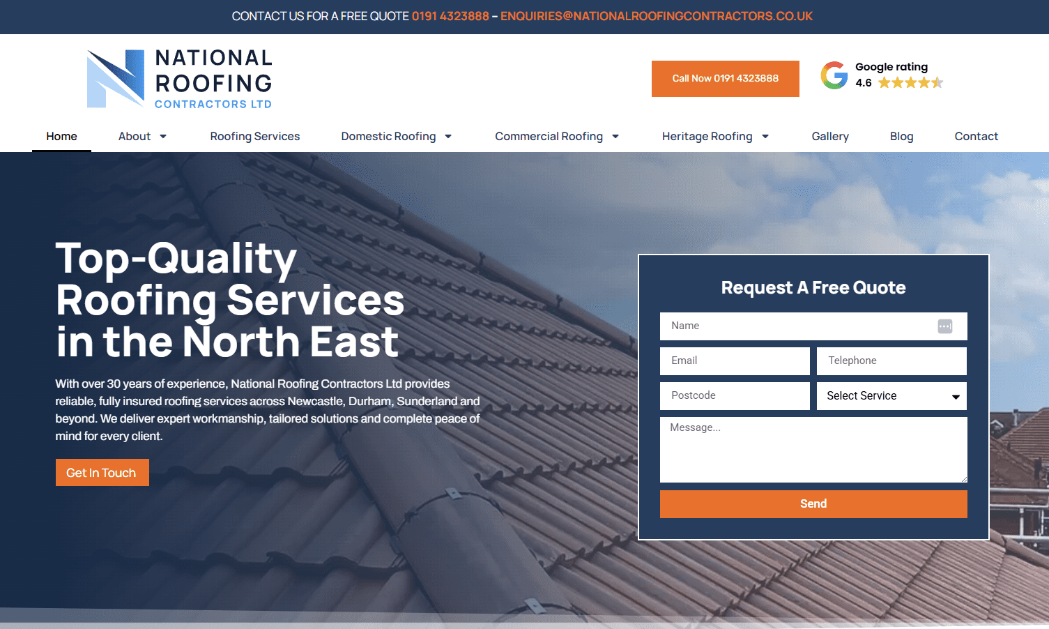 How We Built a Roofing Website With SEO at Its Core 5 How We Built a Roofing Website With SEO at Its Core
