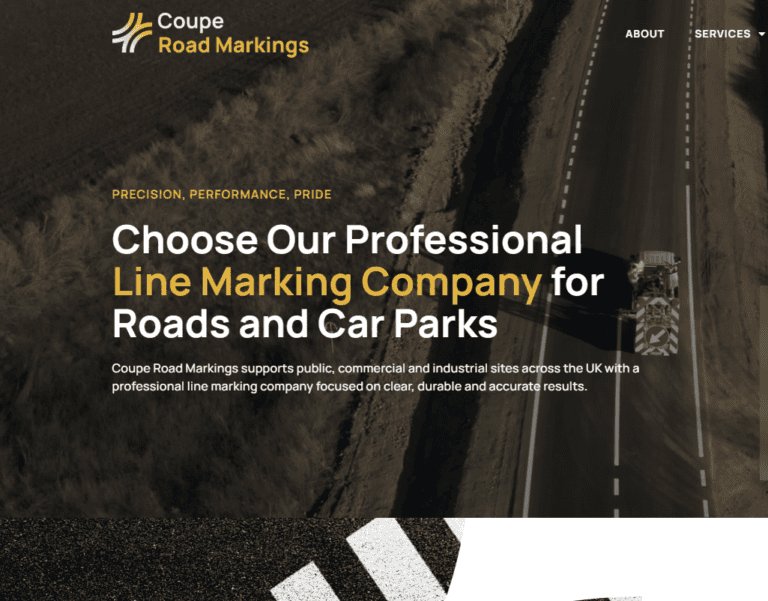 Coupe Road Markings
