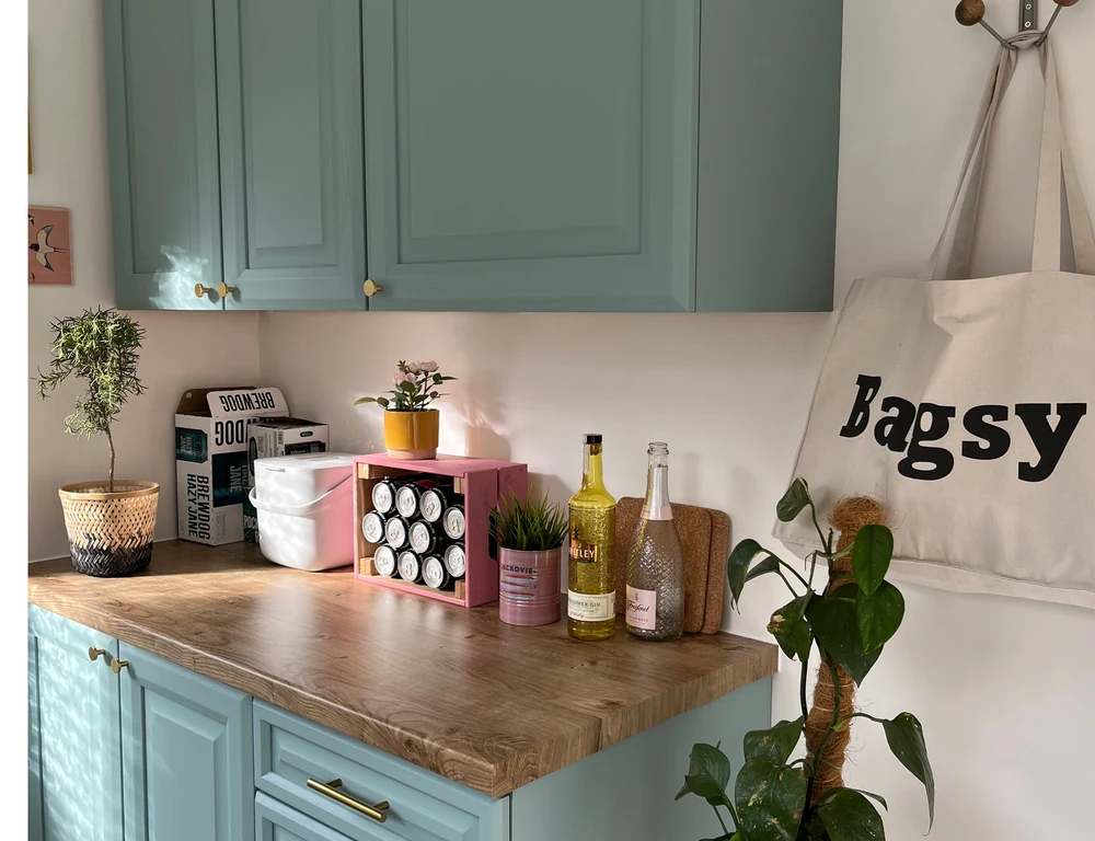 Coastal Blue kitchen