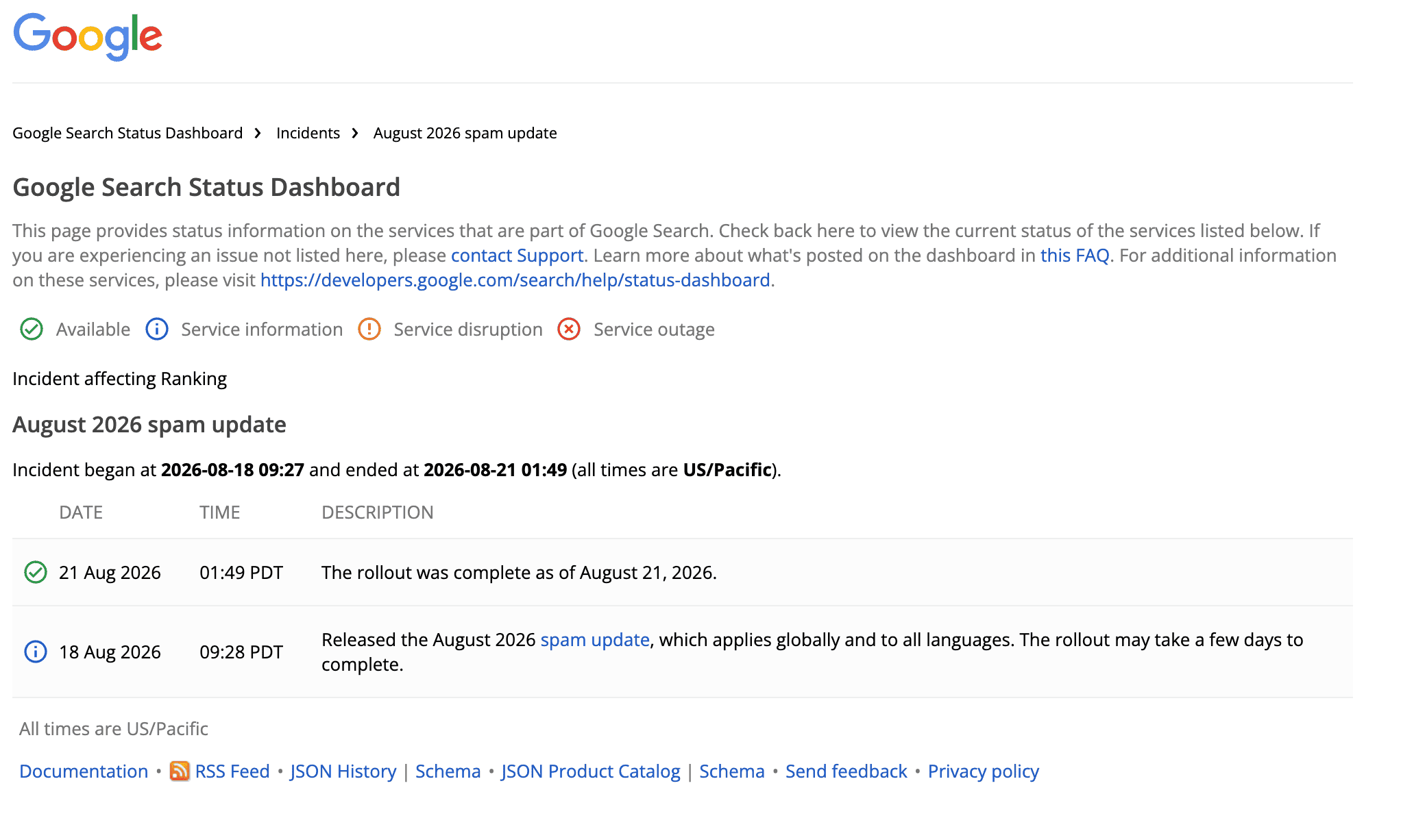 Google’s August 2026 Spam Update: What Does It Mean for Your Website? 2 google update
