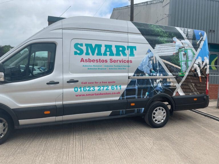Smart Asbestos Services Van fleet