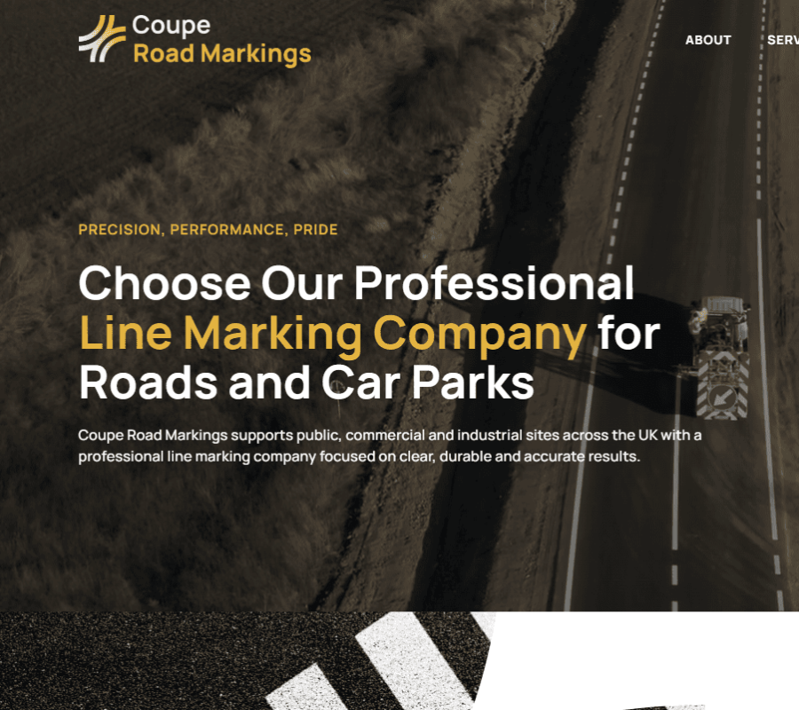 Coupe Road Markings