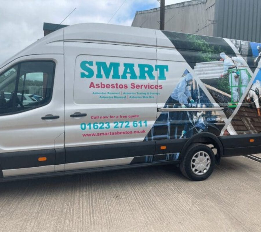 Smart Asbestos Services Van fleet